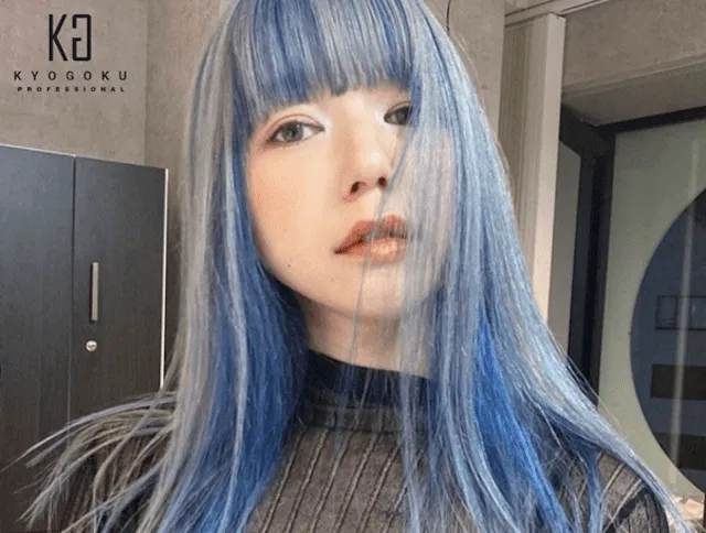 แชมพูสีม่วงมีประสิทธิภาพกับผมสีน้ำเงิน ป้องกันการเป็นเขียว