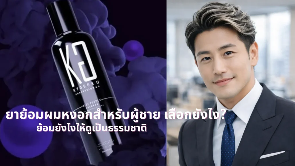 ยาย้อมผมหงอกสำหรับผู้ชาย เลือกยังไง? ย้อมยังไงให้ดูเป็นธรรมชาติ